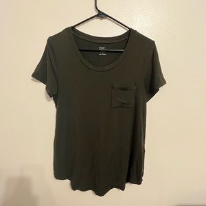 Market and Spruce Green Tee